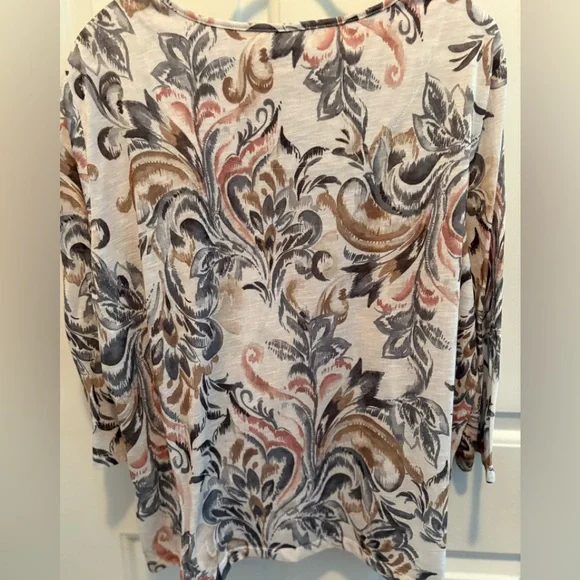 Ladies Alfred Dunner Top (XL) - Picture 4 of 5